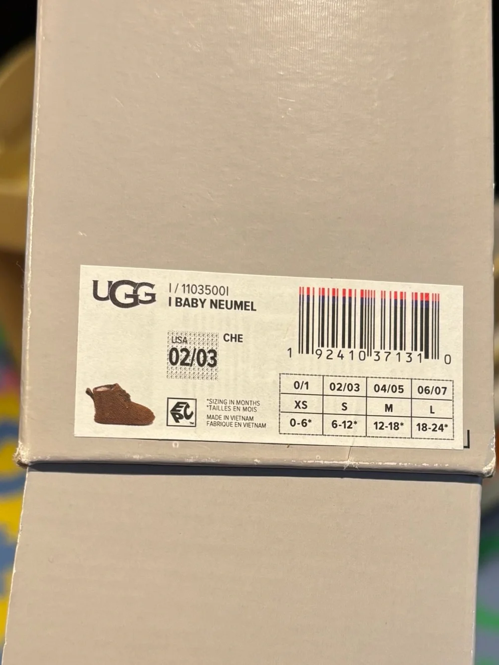 UGG Baby Neumel Booties